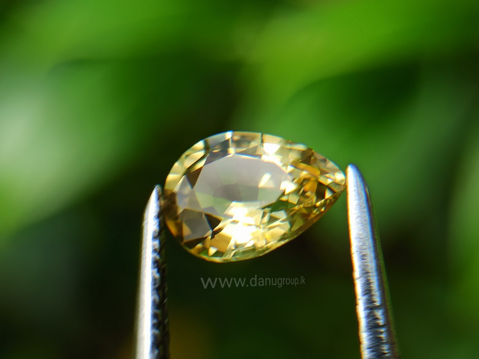 Ceylon Natural Yellow Sapphire Danu Group Astrological gem of planet Jupiter