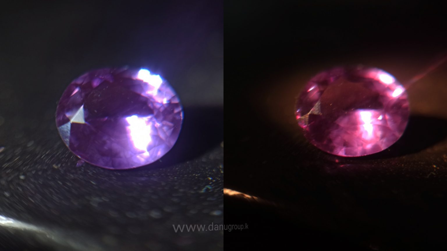 Ceylon Colour Change Sapphire from Danu Group Gemstones Collection Unique gemstones