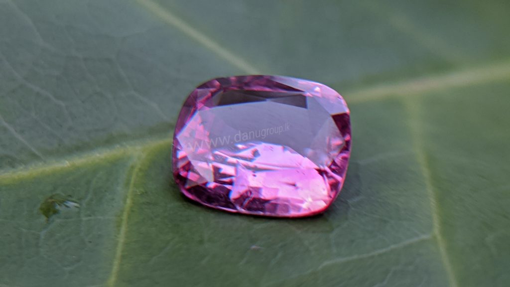Ceylon Natural Pink Sapphire From Danu Group Gemstones Collection