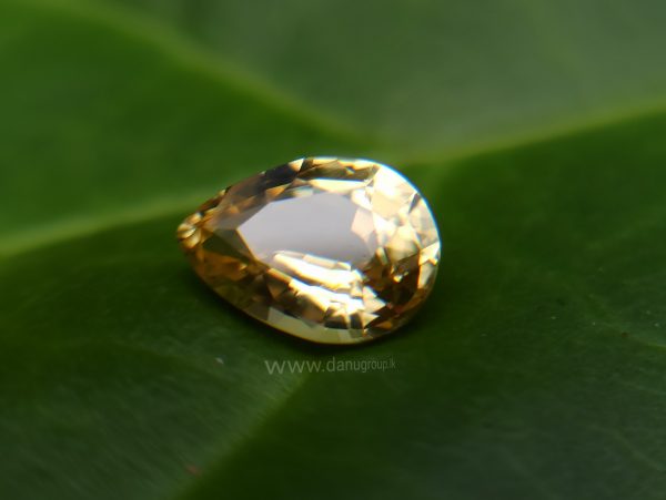 Ceylon Natural Yellow Sapphire Danu Group Astrological gem of planet Jupiter