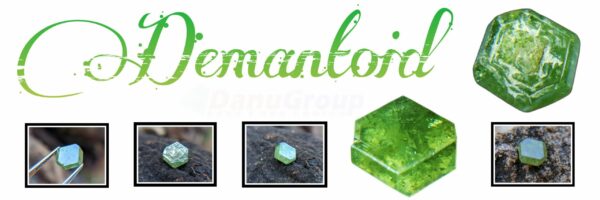 Demantoid Garnet crystal from sri lanka danu group