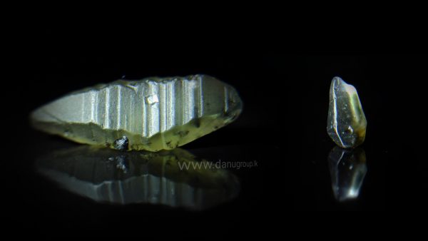 very rare green Sapphire crystal danu group