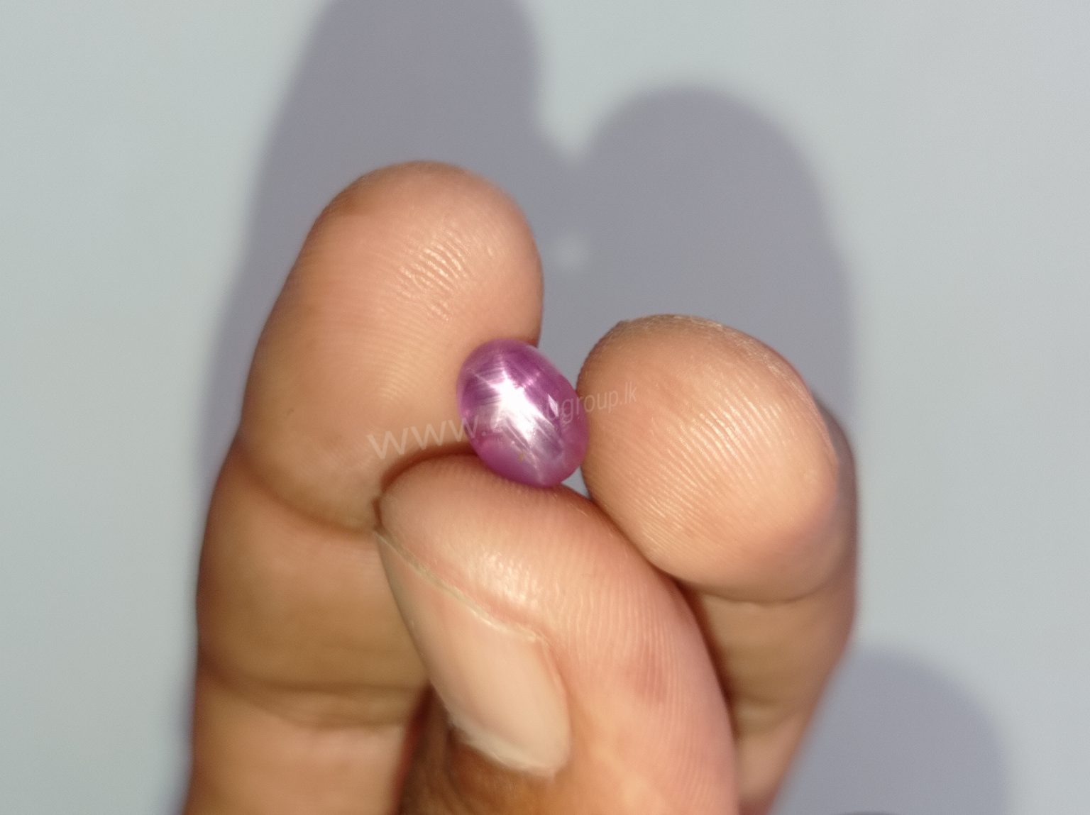 Ceylon Natural Pink Star Sapphire from Danu Group Gemstones Collection