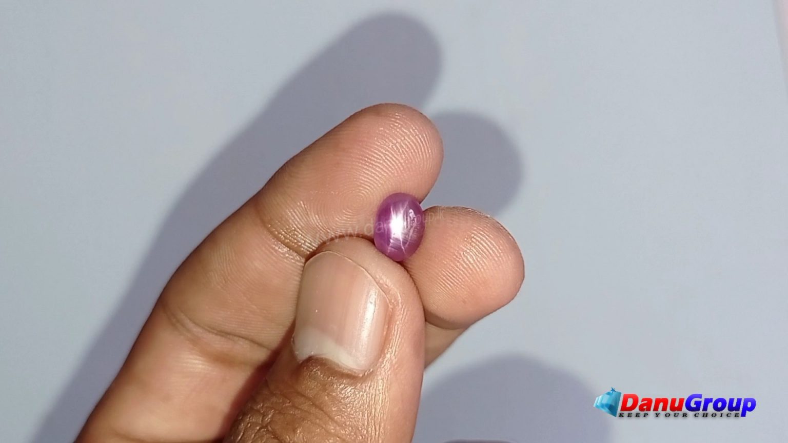 Ceylon Natural Pink Star Sapphire from Danu Group Gemstones Collection