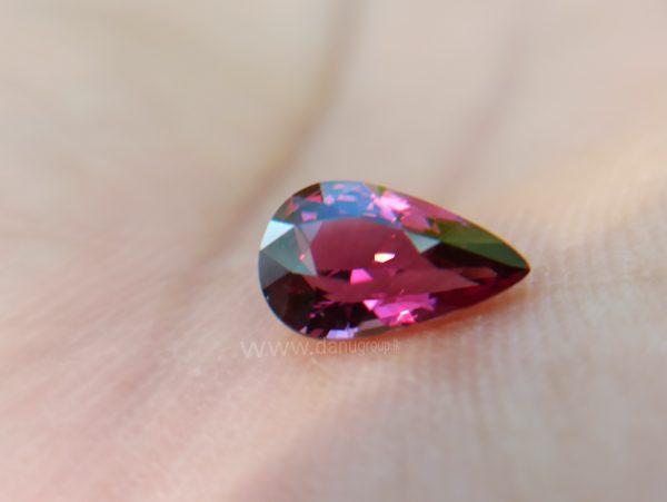 Ceylon Natural Pear Drop shape Brilliance Garnet From Danu Group Gemstones Collection