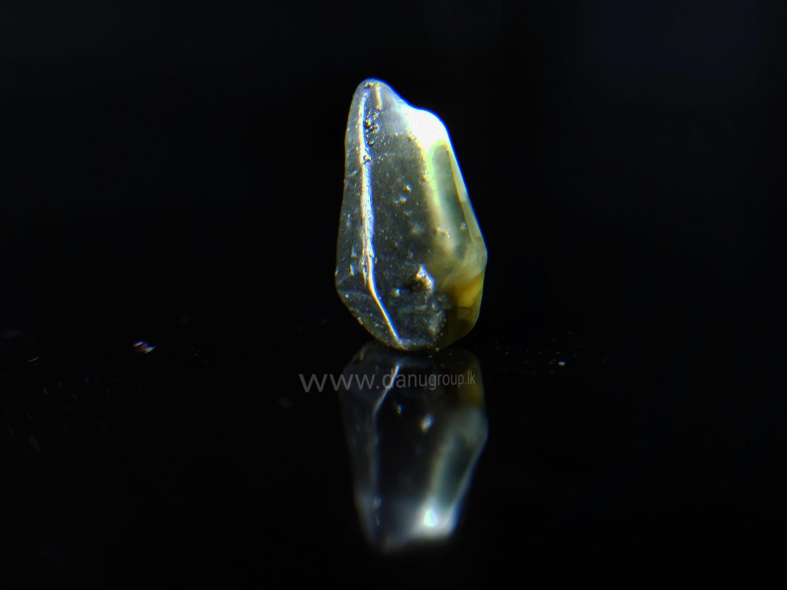 very rare green Sapphire crystal danu group