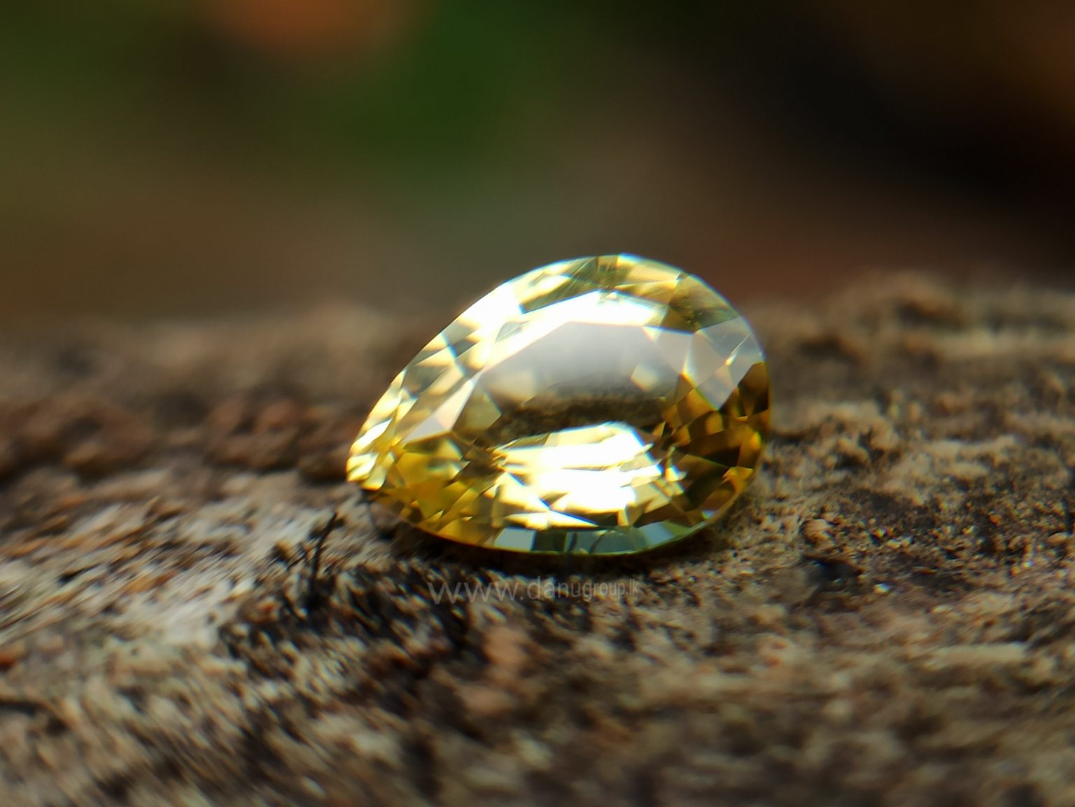 Ceylon Natural Yellow Sapphire Danu Group Astrological gem of planet Jupiter