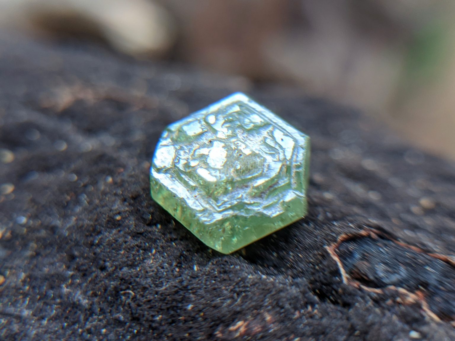 Demantoid Garnet crystal from sri lanka danu group