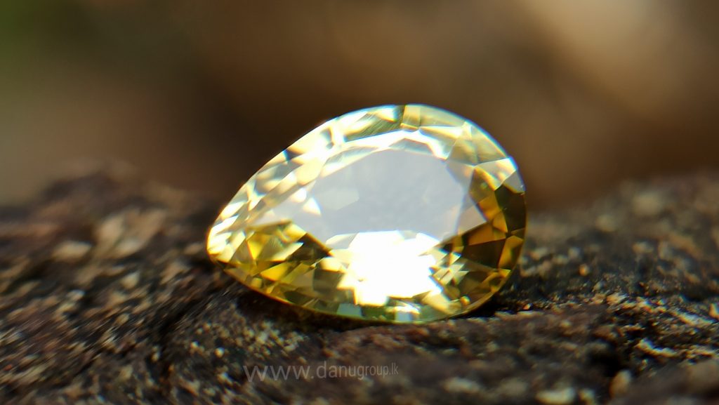 Ceylon Natural Yellow Sapphire Danu Group Astrological gem of planet Jupiter
