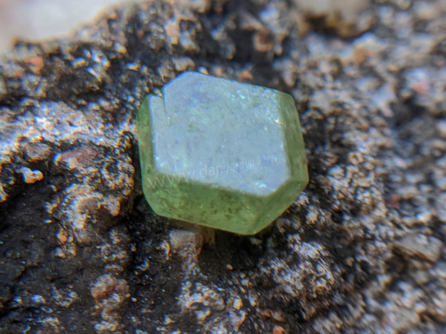 Demantoid Garnet crystal from sri lanka danu group