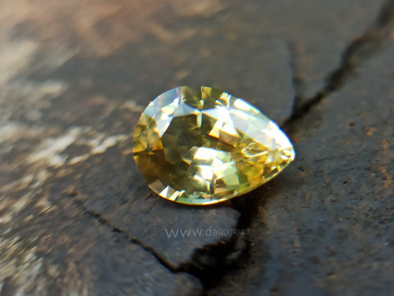 Ceylon Natural Yellow Sapphire Danu Group Astrological gem of planet Jupiter