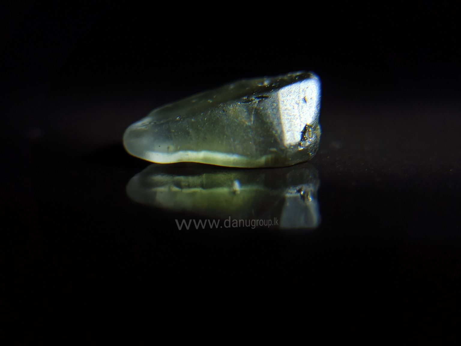 very rare green Sapphire crystal danu group