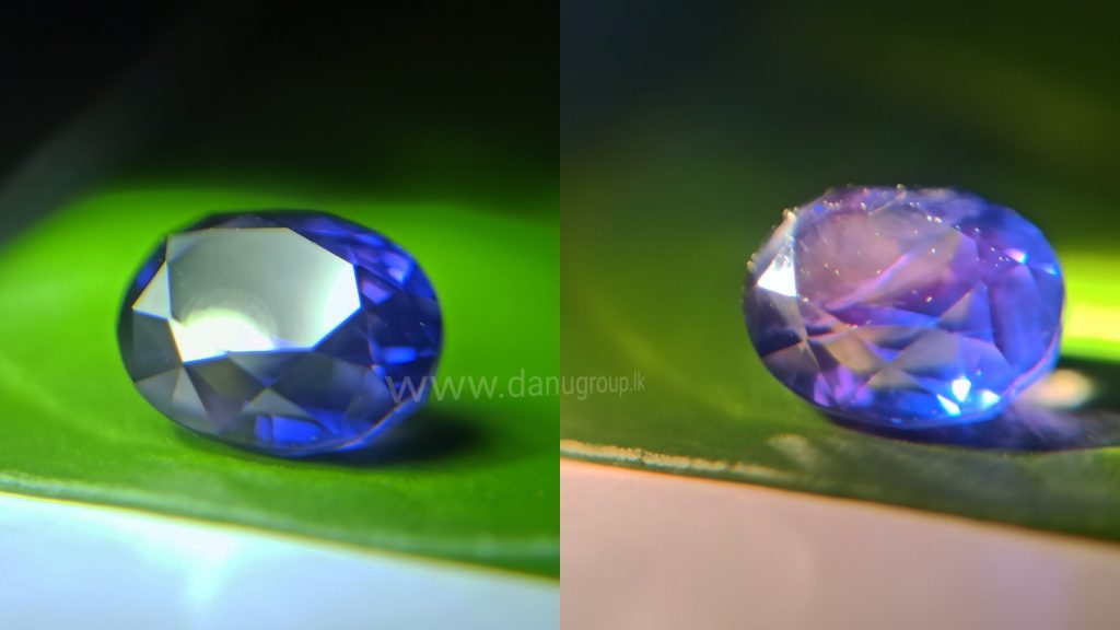 Ceylon Colour Change Sapphire from Danu Group Gemstones Collection Unique gemstones