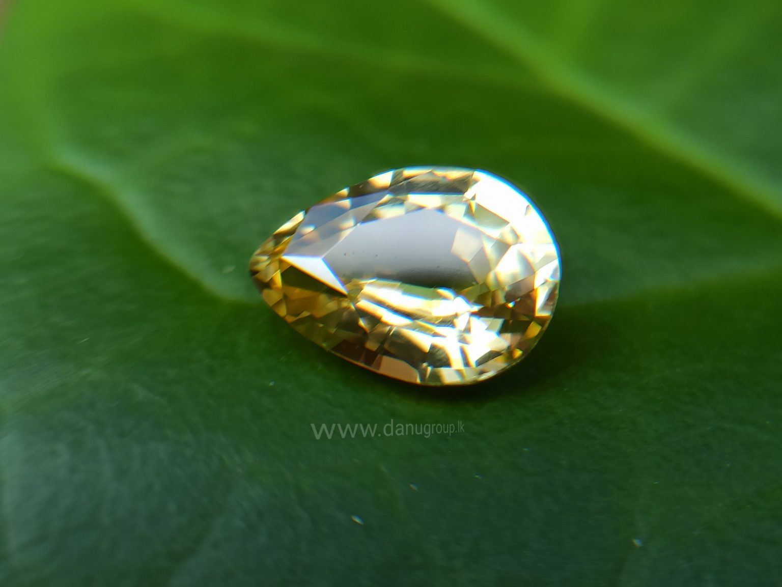 Ceylon Natural Yellow Sapphire Danu Group Astrological gem of planet Jupiter