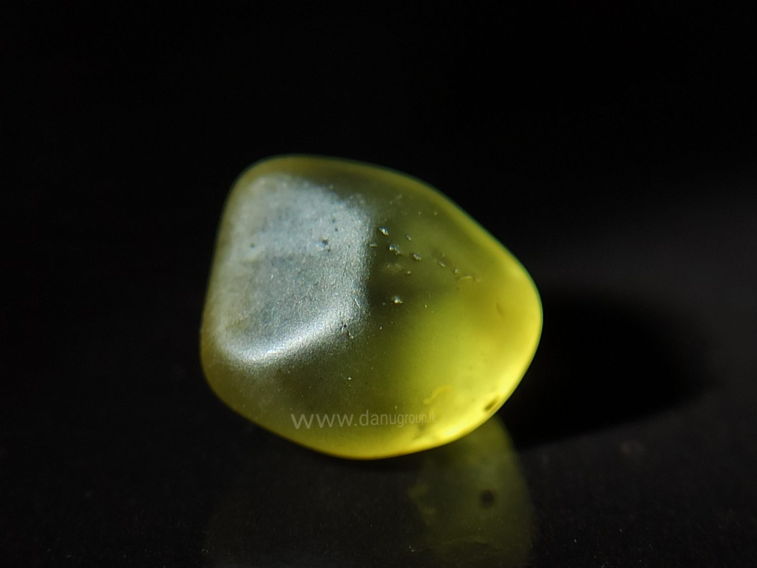 Ceylon Natural Chrysoberyl Alluvial Crystal Couple from Danu Group Gemstones Collection