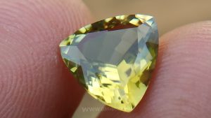 Natural Yellow Tourmaline from Sri Lanka - Danu Group Gemstones Collection