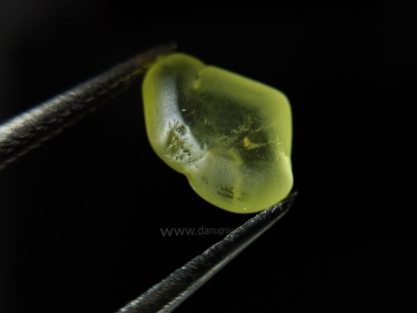 Ceylon Natural Chrysoberyl Alluvial Crystal Couple from Danu Group Gemstones Collection