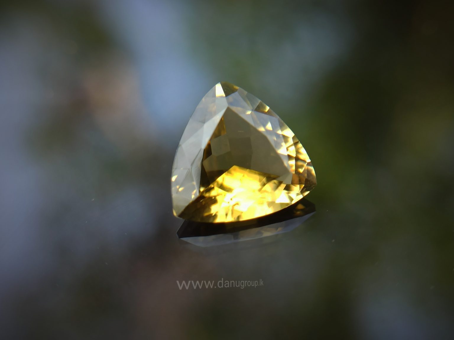 Natural Yellow Tourmaline from Sri Lanka - Danu Group Gemstones Collection