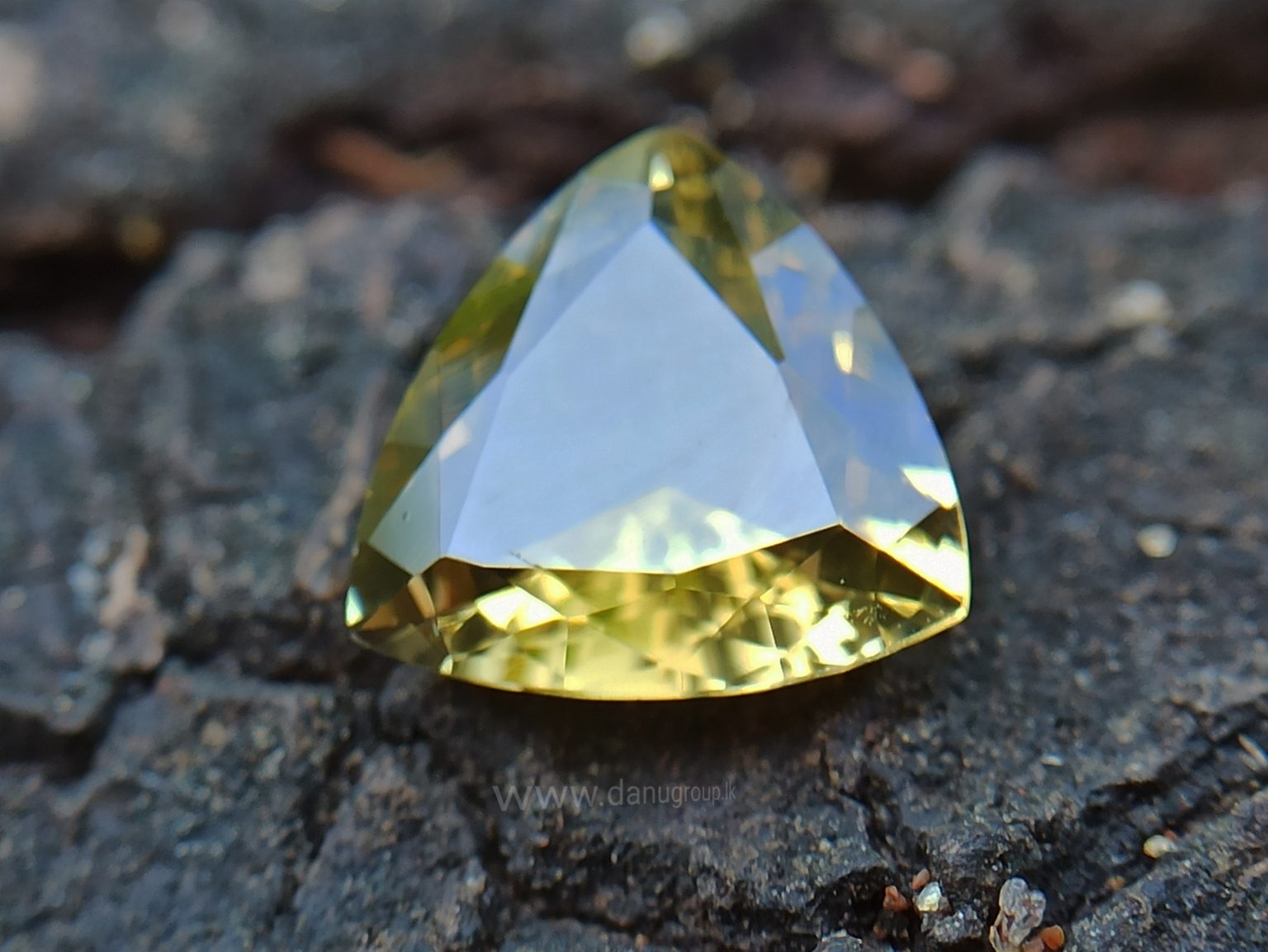 Natural Yellow Tourmaline from Sri Lanka - Danu Group Gemstones Collection