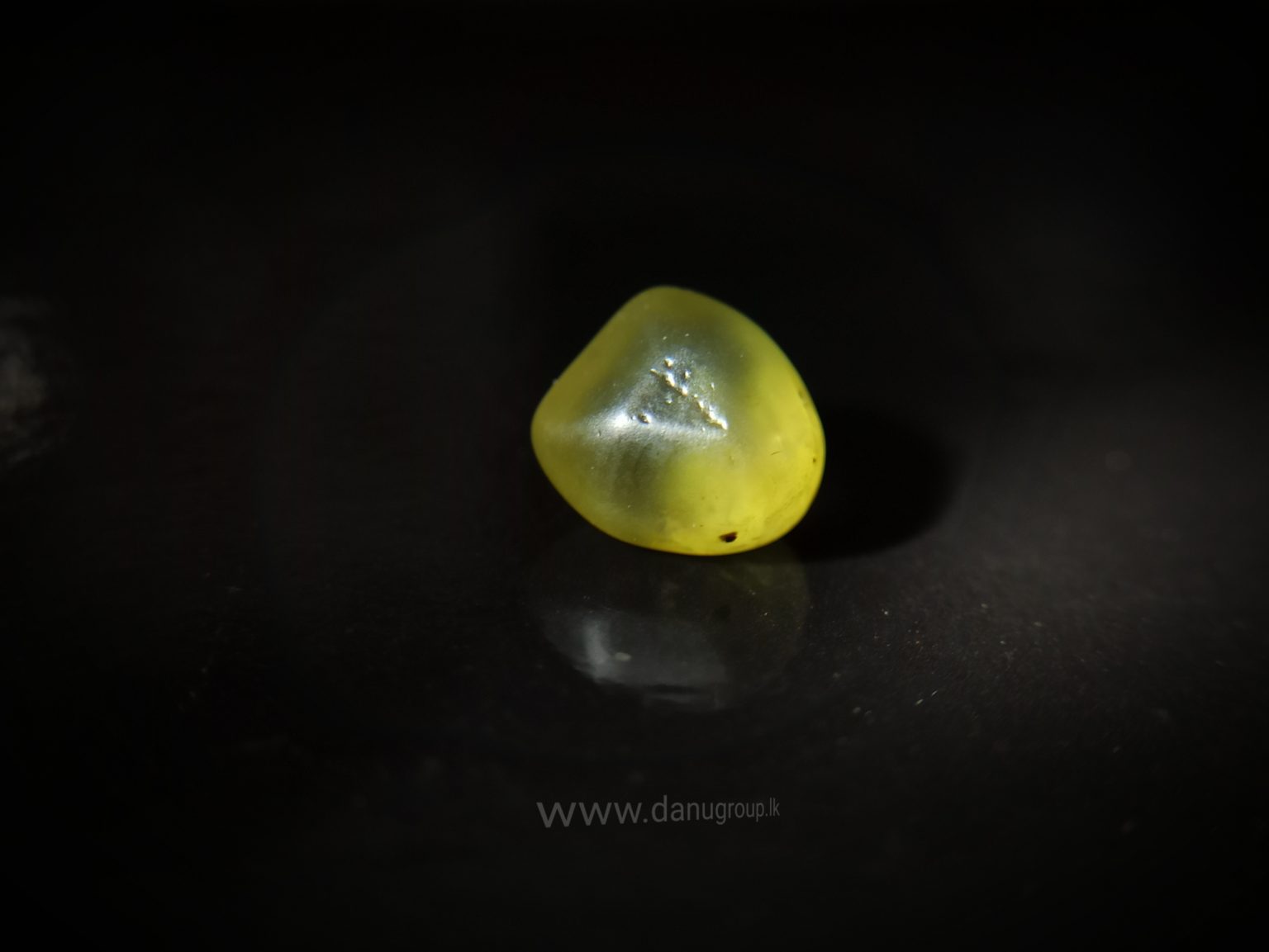 Ceylon Natural Chrysoberyl Alluvial Crystal Couple from Danu Group Gemstones Collection