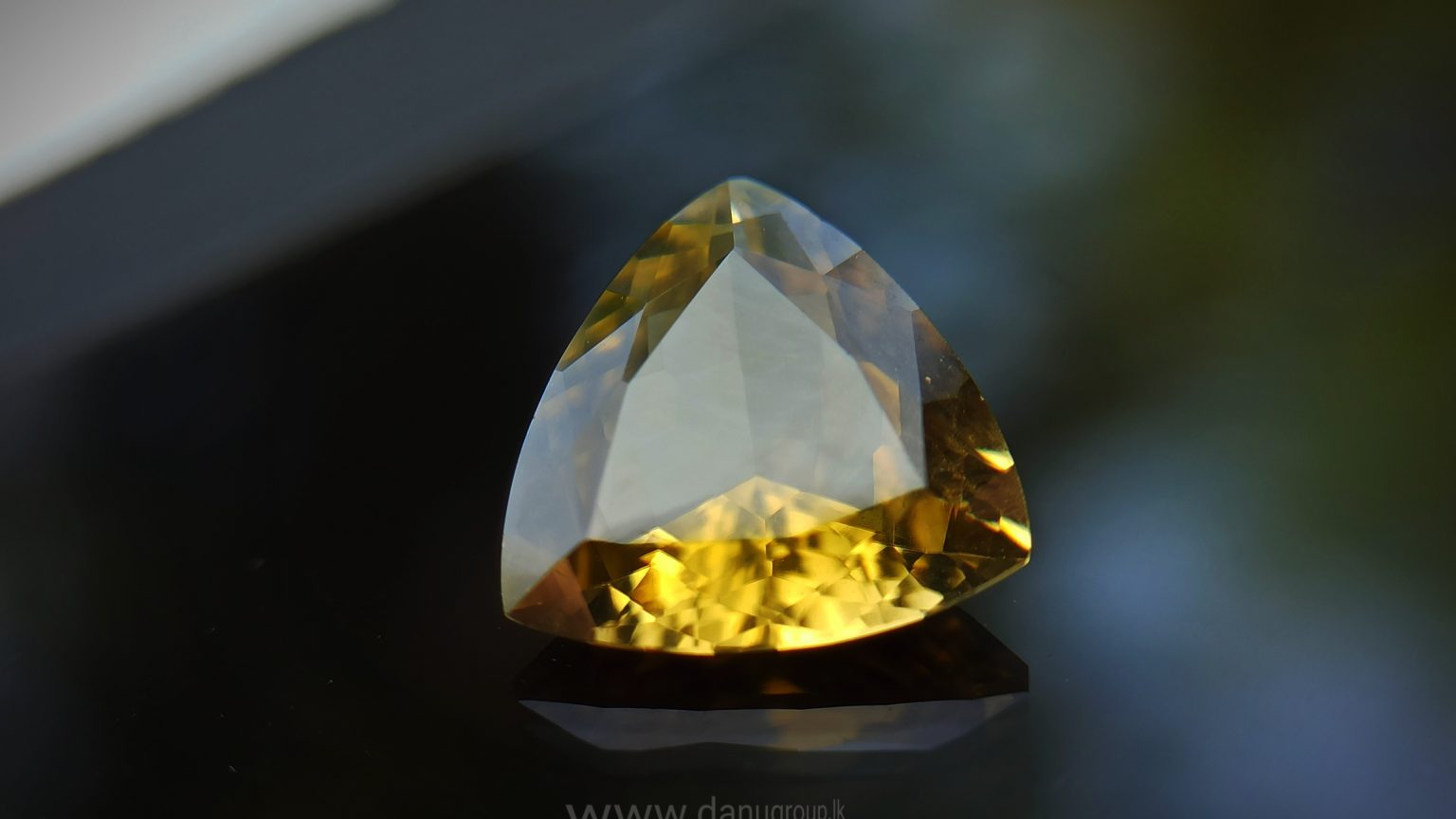 Natural Yellow Tourmaline from Sri Lanka - Danu Group Gemstones Collection