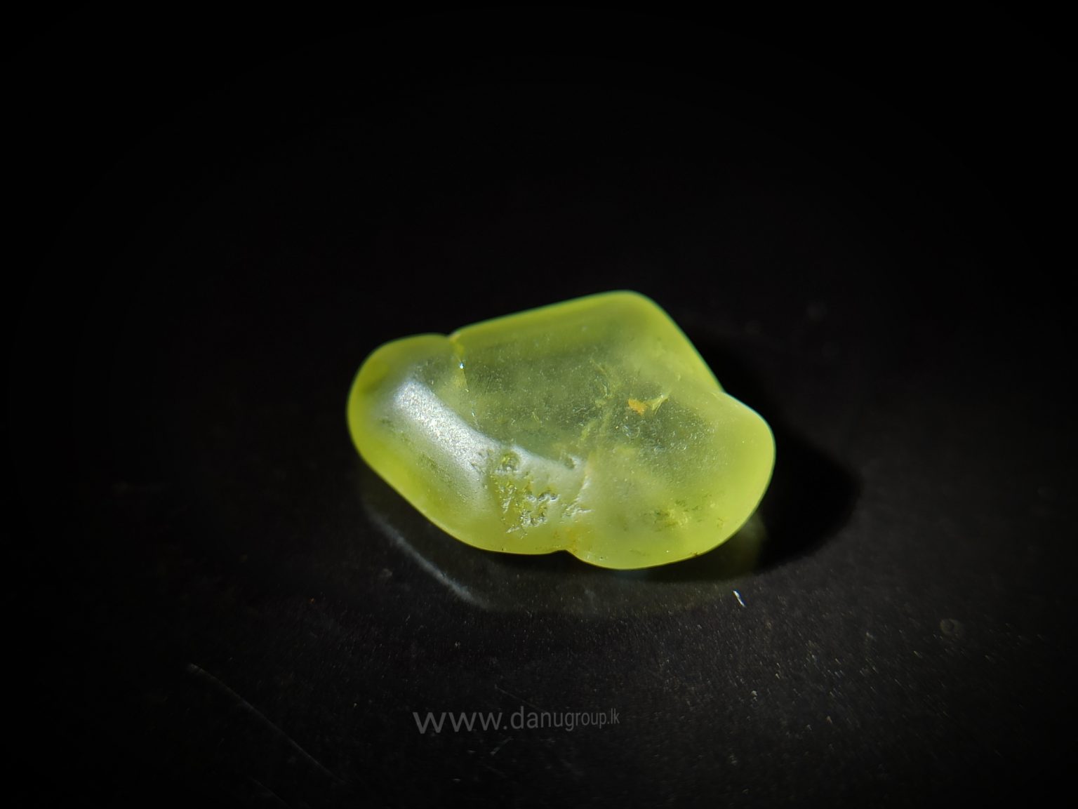 Ceylon Natural Chrysoberyl Alluvial Crystal Couple from Danu Group Gemstones Collection