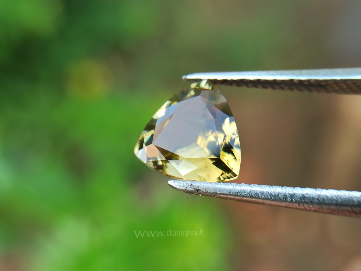 Natural Yellow Tourmaline from Sri Lanka - Danu Group Gemstones Collection
