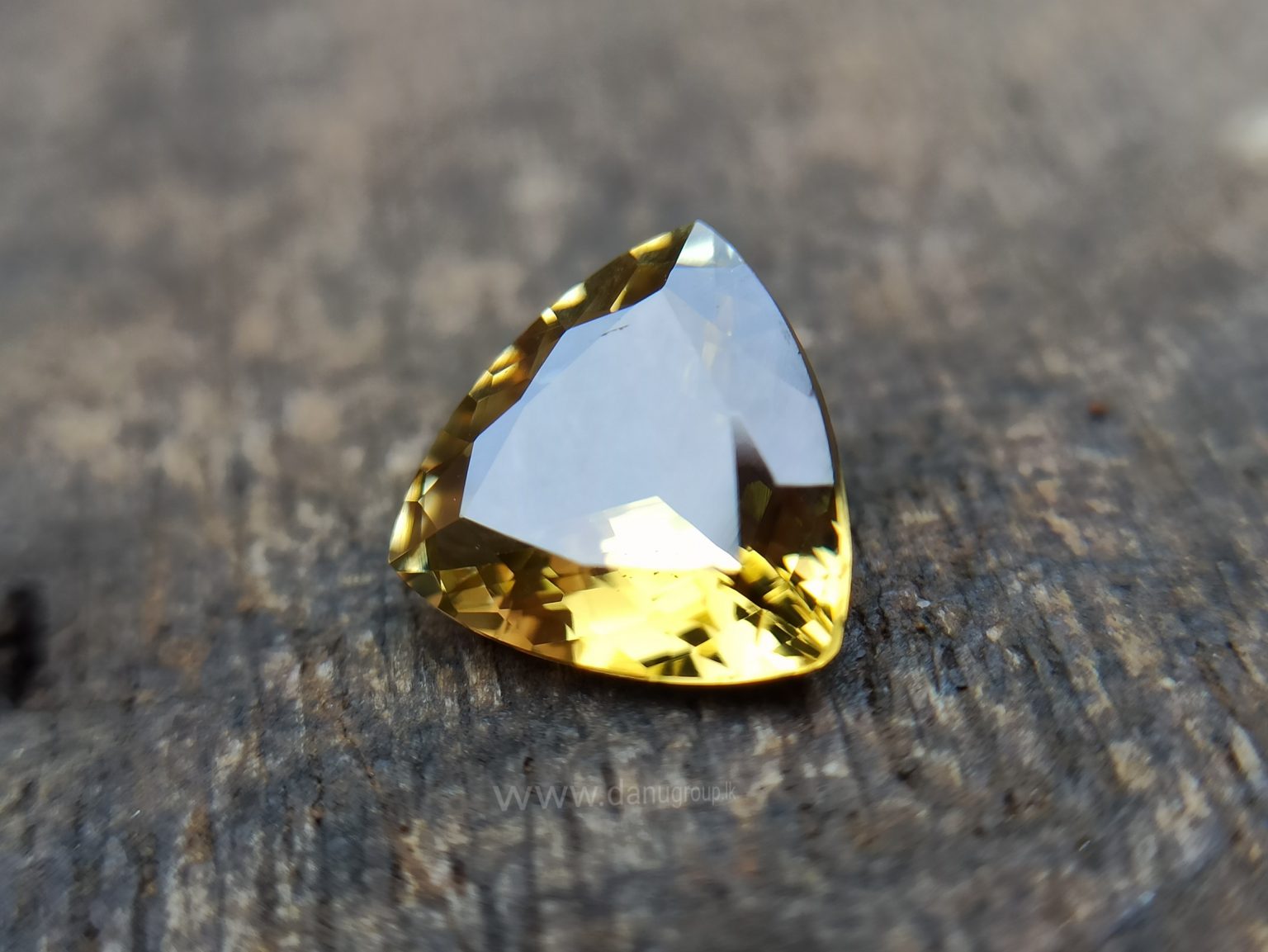 Natural Yellow Tourmaline from Sri Lanka - Danu Group Gemstones Collection