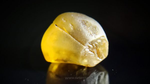 Ceylon Natural Chrysoberyl Alluvial Half Crystal Danu Group Gemstones