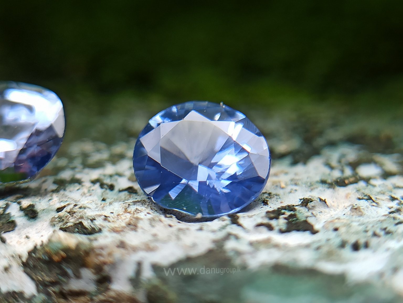 Ceylon Natural Blue Sapphire Couple from Danu Group Gemstones Collection