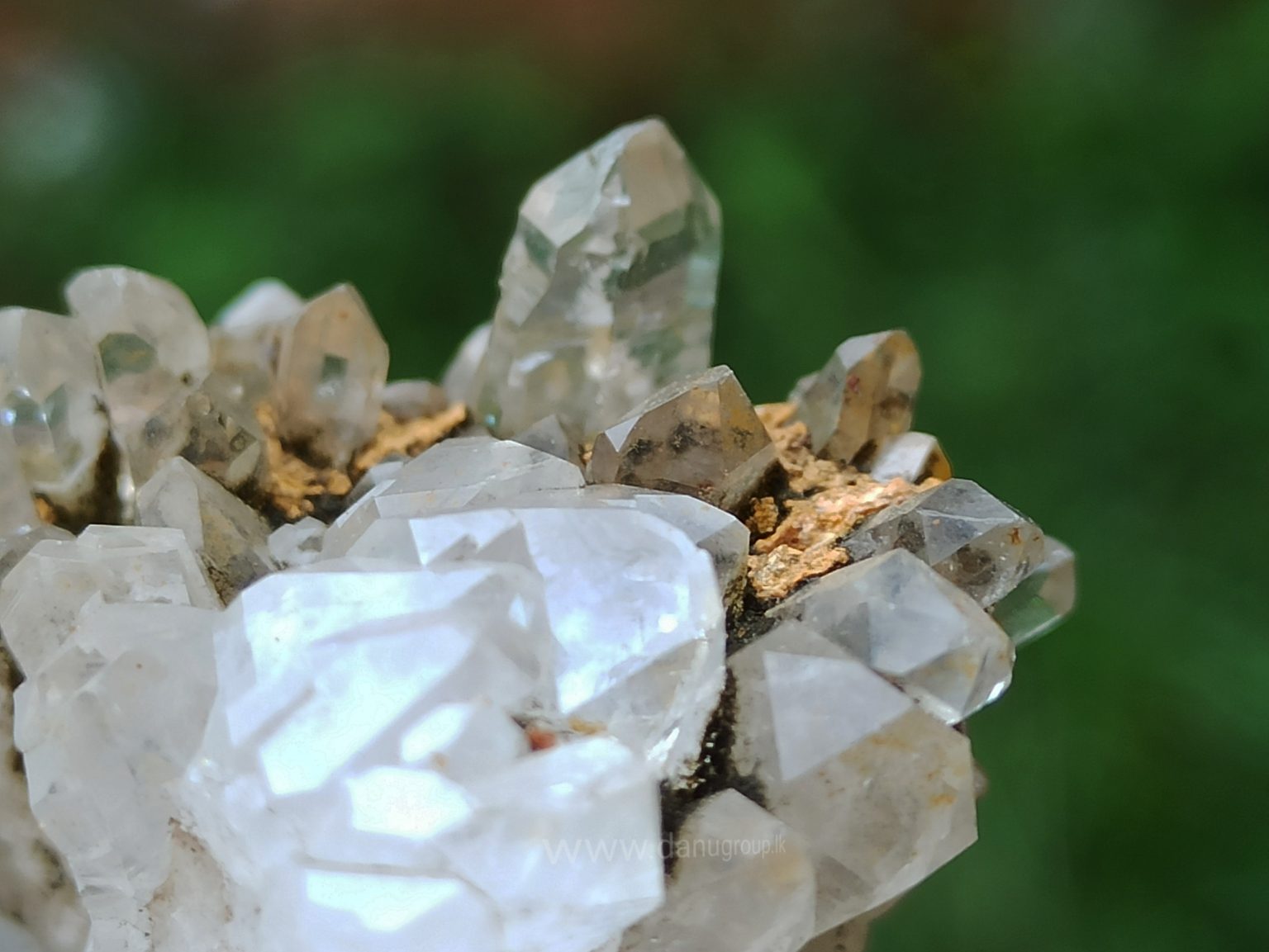 danugroup.lk - ceylon Natural Quartz Cluster fresh from the mining