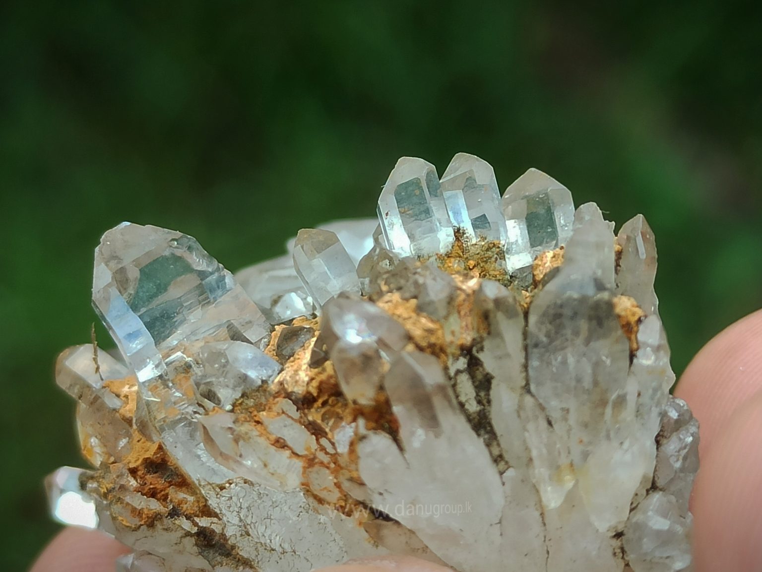 danugroup.lk - ceylon Natural Quartz Cluster fresh from the mining
