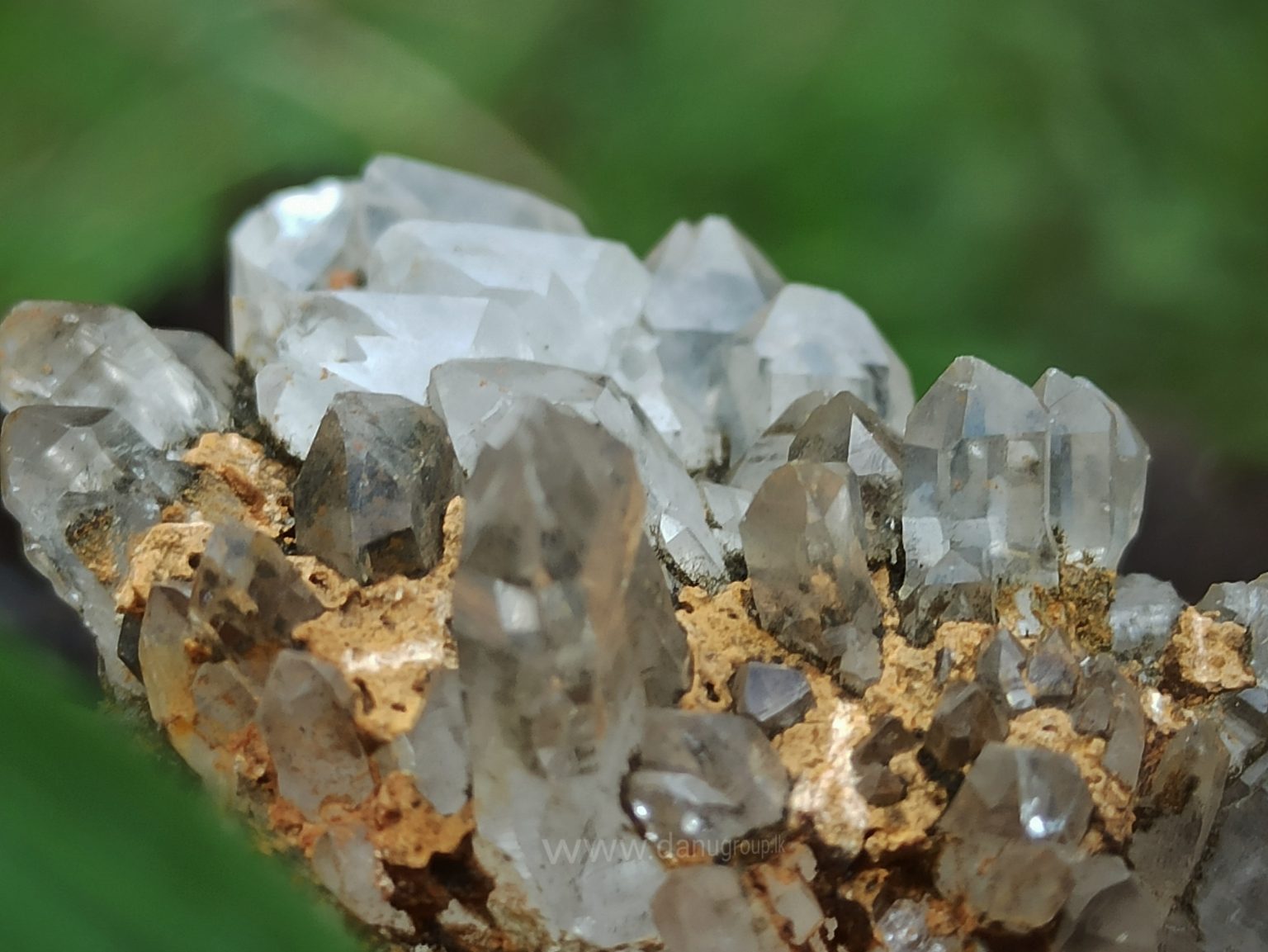 danugroup.lk - ceylon Natural Quartz Cluster fresh from the mining