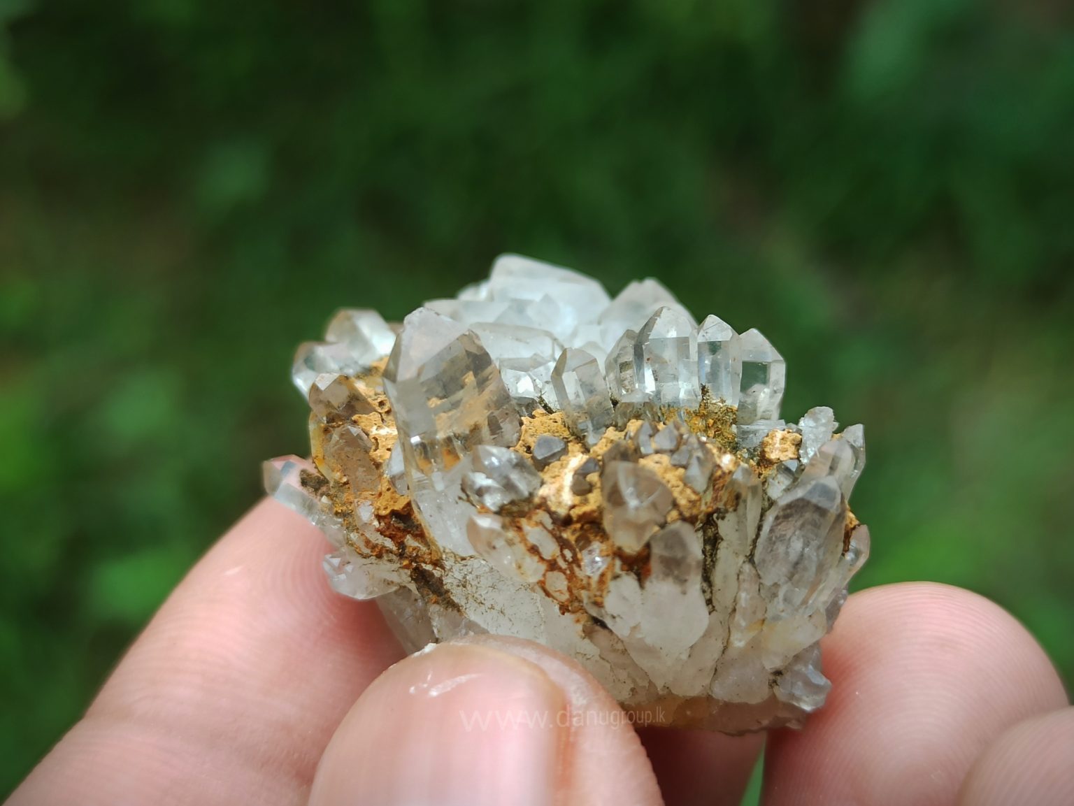 danugroup.lk - ceylon Natural Quartz Cluster fresh from the mining