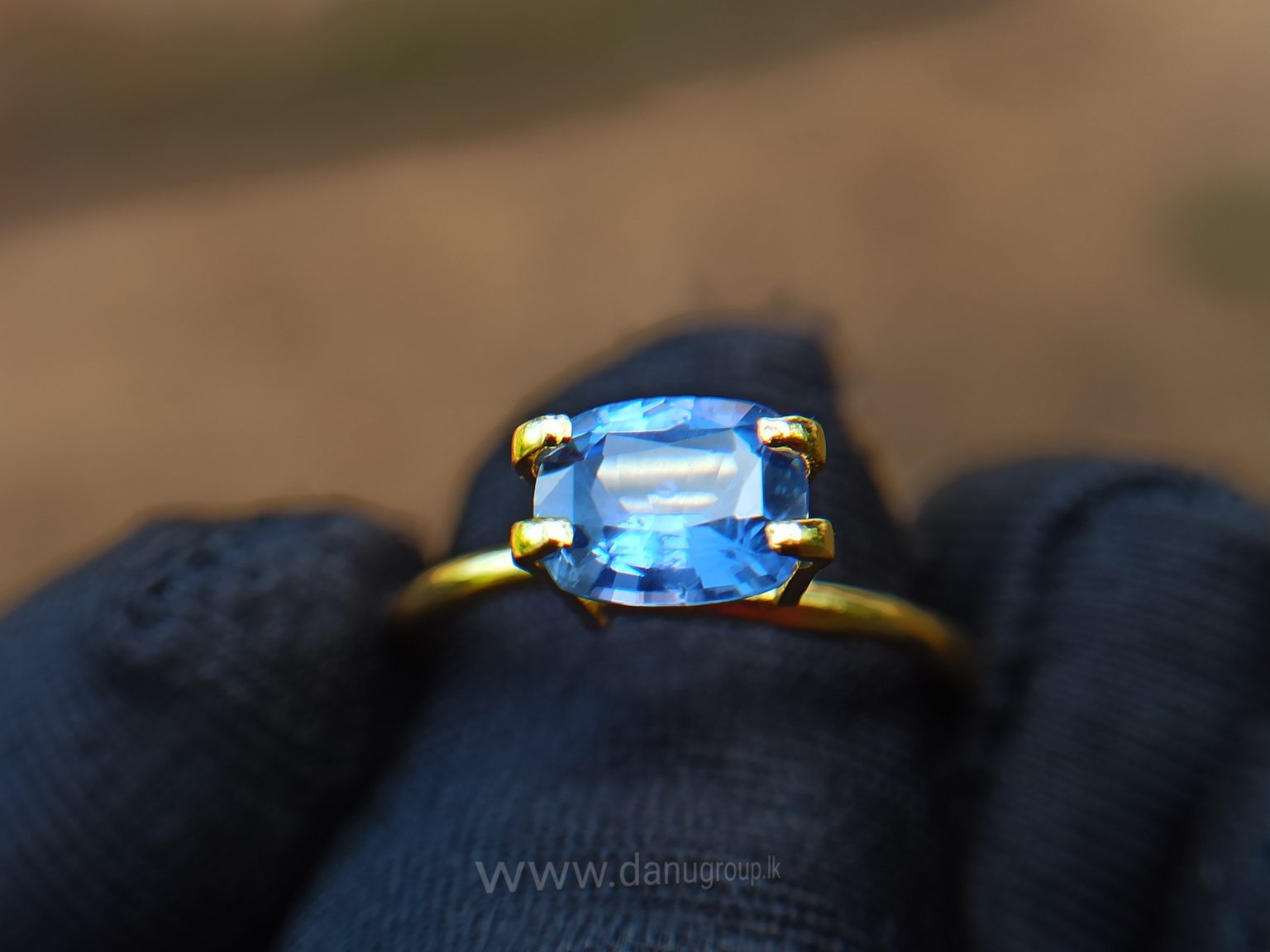 danugroup.lk - ceylon natural cornflower blue sapphire engagement ring stone