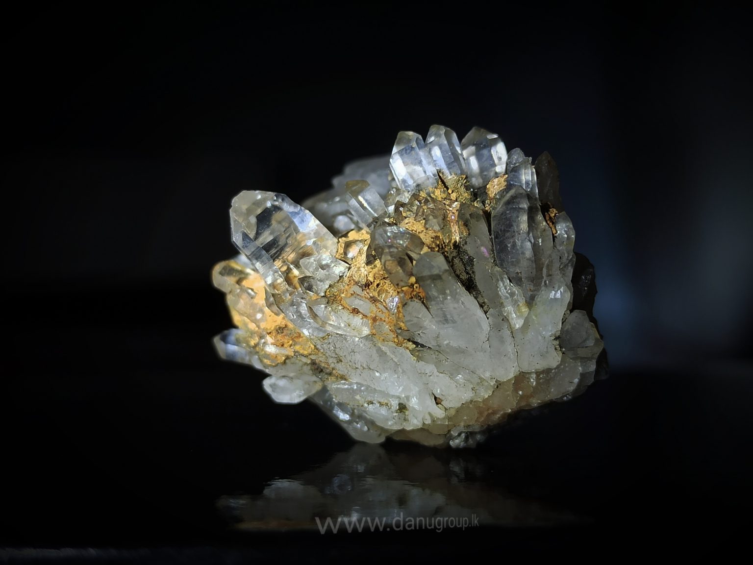 danugroup.lk - ceylon Natural Quartz Cluster fresh from the mining
