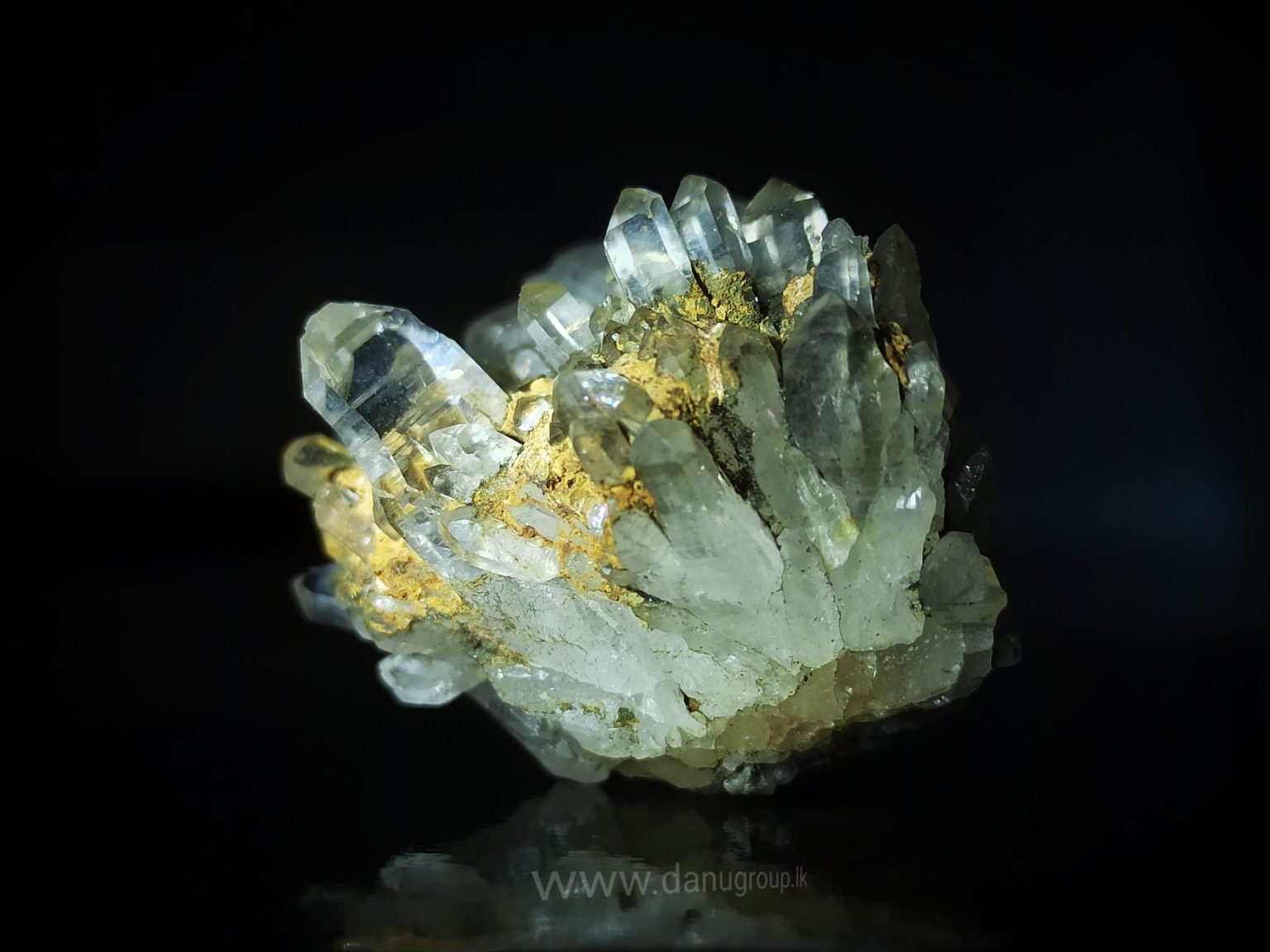 danugroup.lk - ceylon Natural Quartz Cluster fresh from the mining