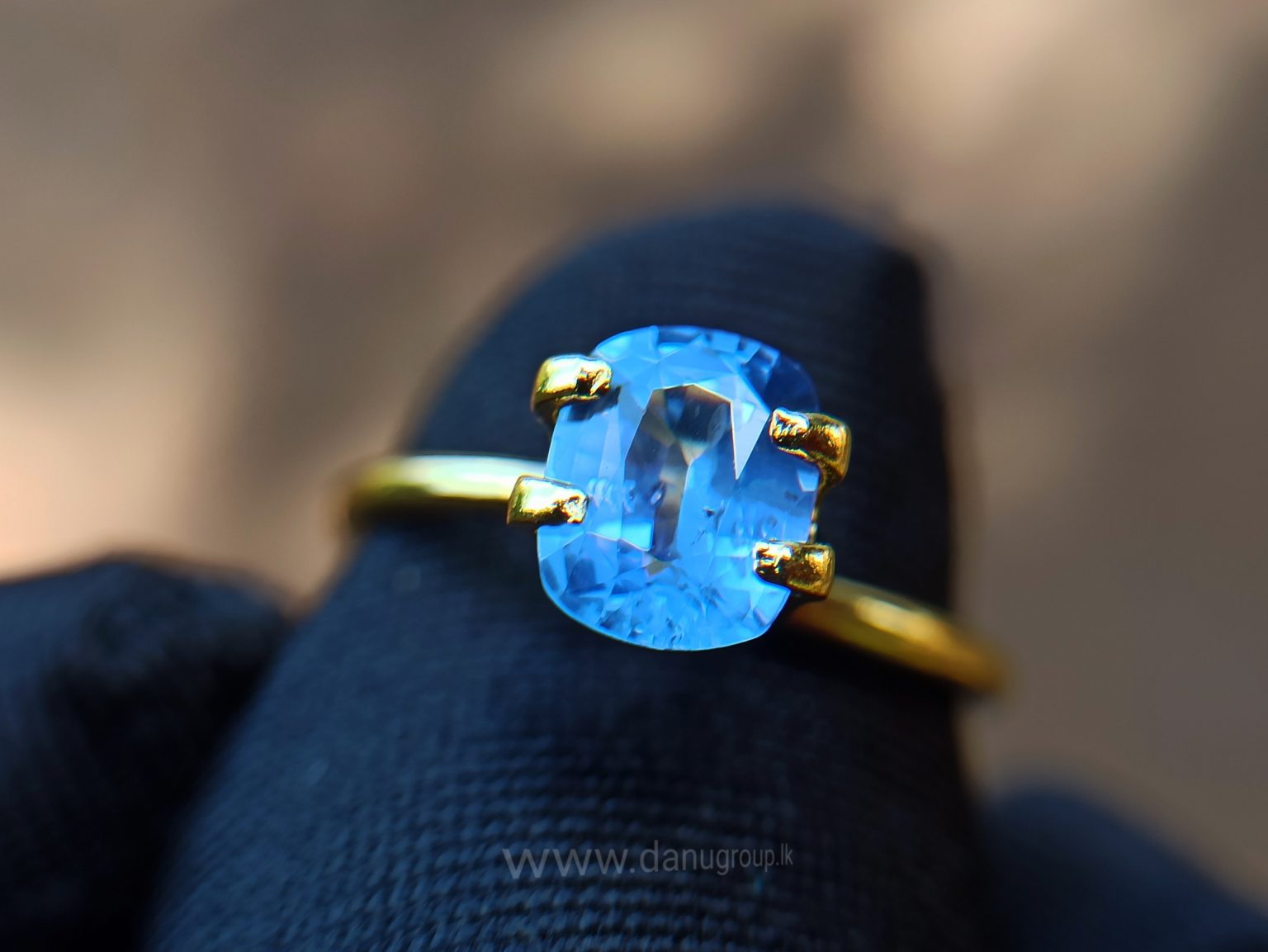 danugroup.lk - ceylon natural cornflower blue sapphire engagement ring stone