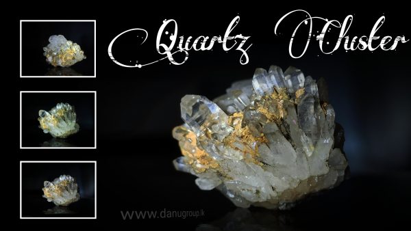 danugroup.lk - ceylon Natural Quartz Cluster fresh from the mining