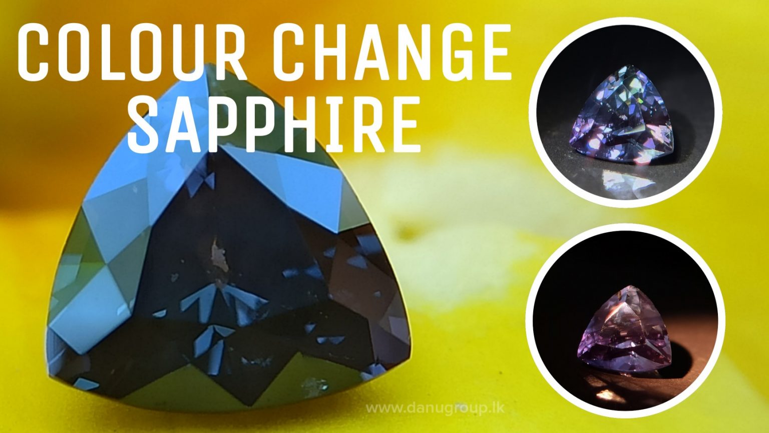 Color change Sapphire Danu Group Gemstones