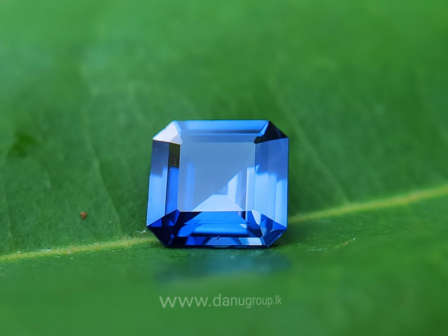 Ceylon Natural vivid blue royal blue Sapphire from Danu Group Gemstones Collections