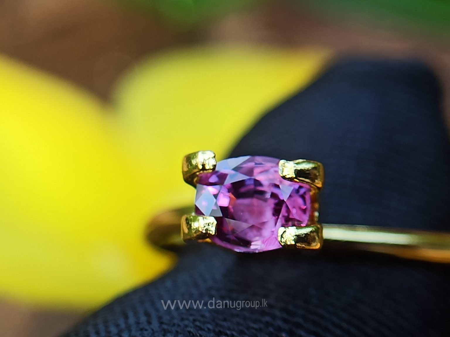 Ceylon Natural Pink Sapphire Danu Group Gemstones Collection