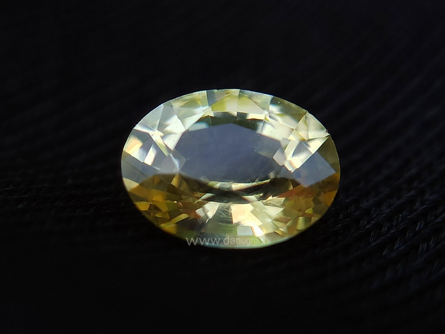 Ceylon Natural Yellow Sapphire Oval Shape - Danu Group Gemstones Collection