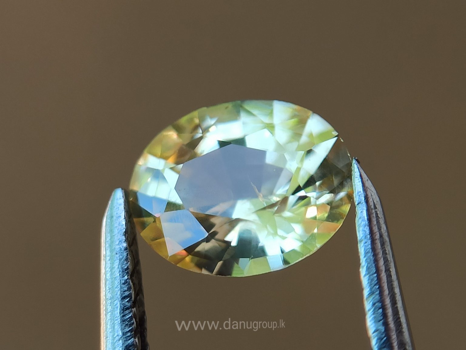 Ceylon Natural Yellow Sapphire Oval Shape - Danu Group Gemstones Collection