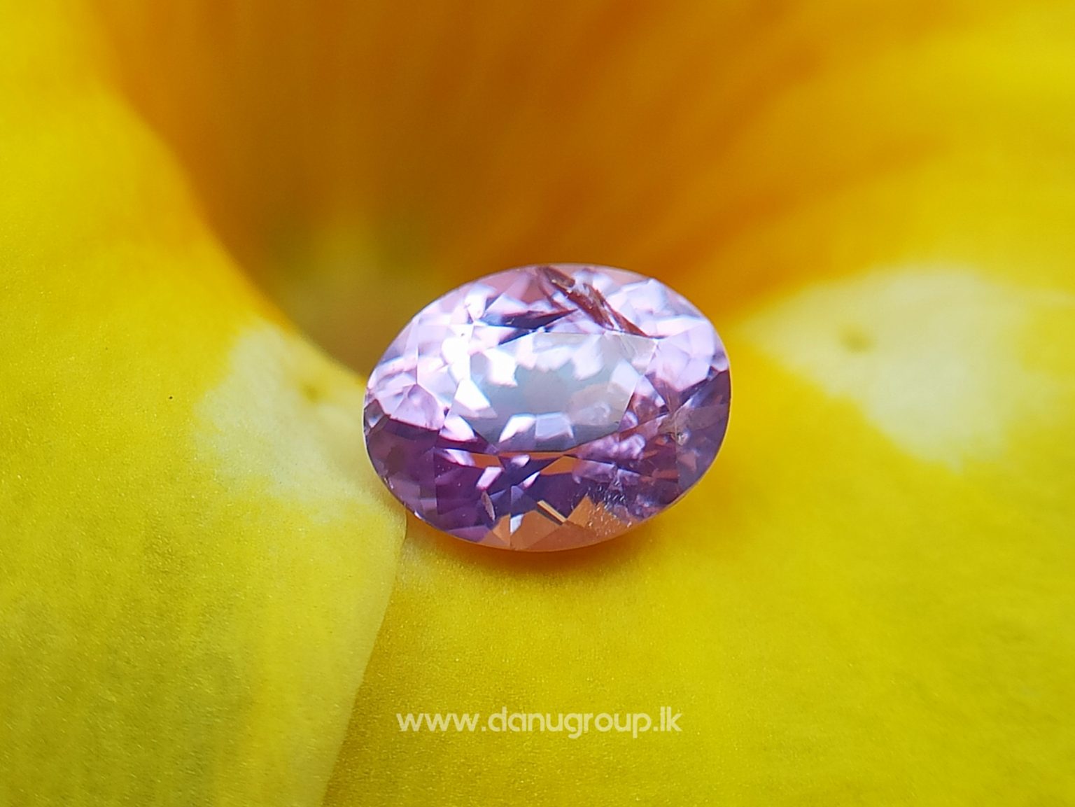 Purple sapphire - Ceylon Natural Purple Sapphire from Danu Group Gemstones Collection