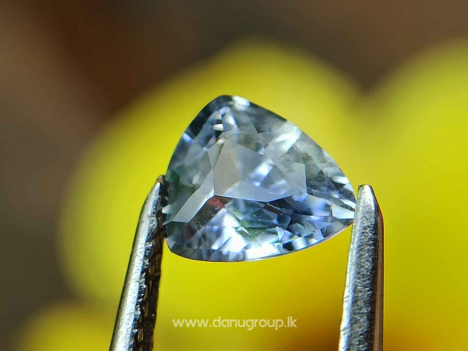 Ceylon Natural Bi Colour Sapphire and light yellow sapphire - Natural Fancy Sapphire couple from Danu Group
