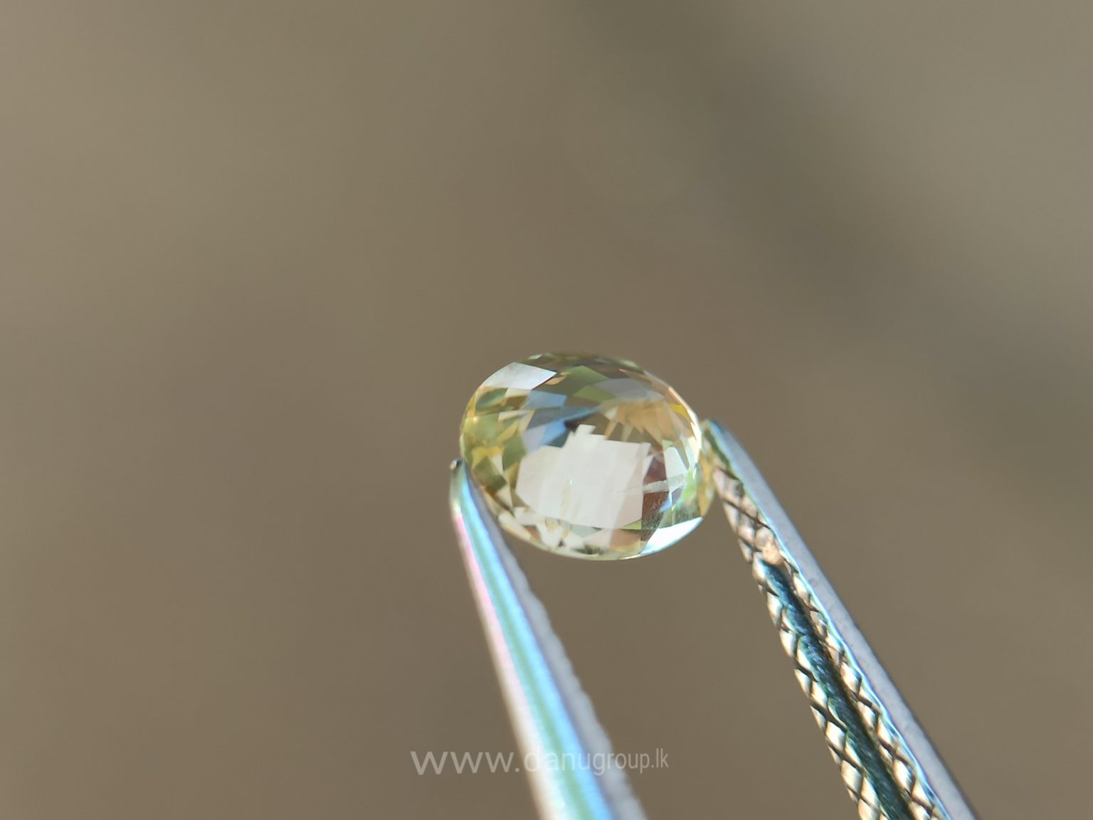 Ceylon Natural Yellow Sapphire Oval Shape - Danu Group Gemstones Collection