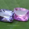 danugroup.lk - ceylon natural Violet Sapphire and pink sapphire Couple danu group Gemstones