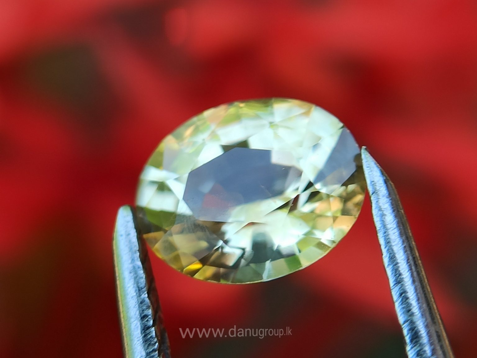 Ceylon Natural Yellow Sapphire Oval Shape - Danu Group Gemstones Collection