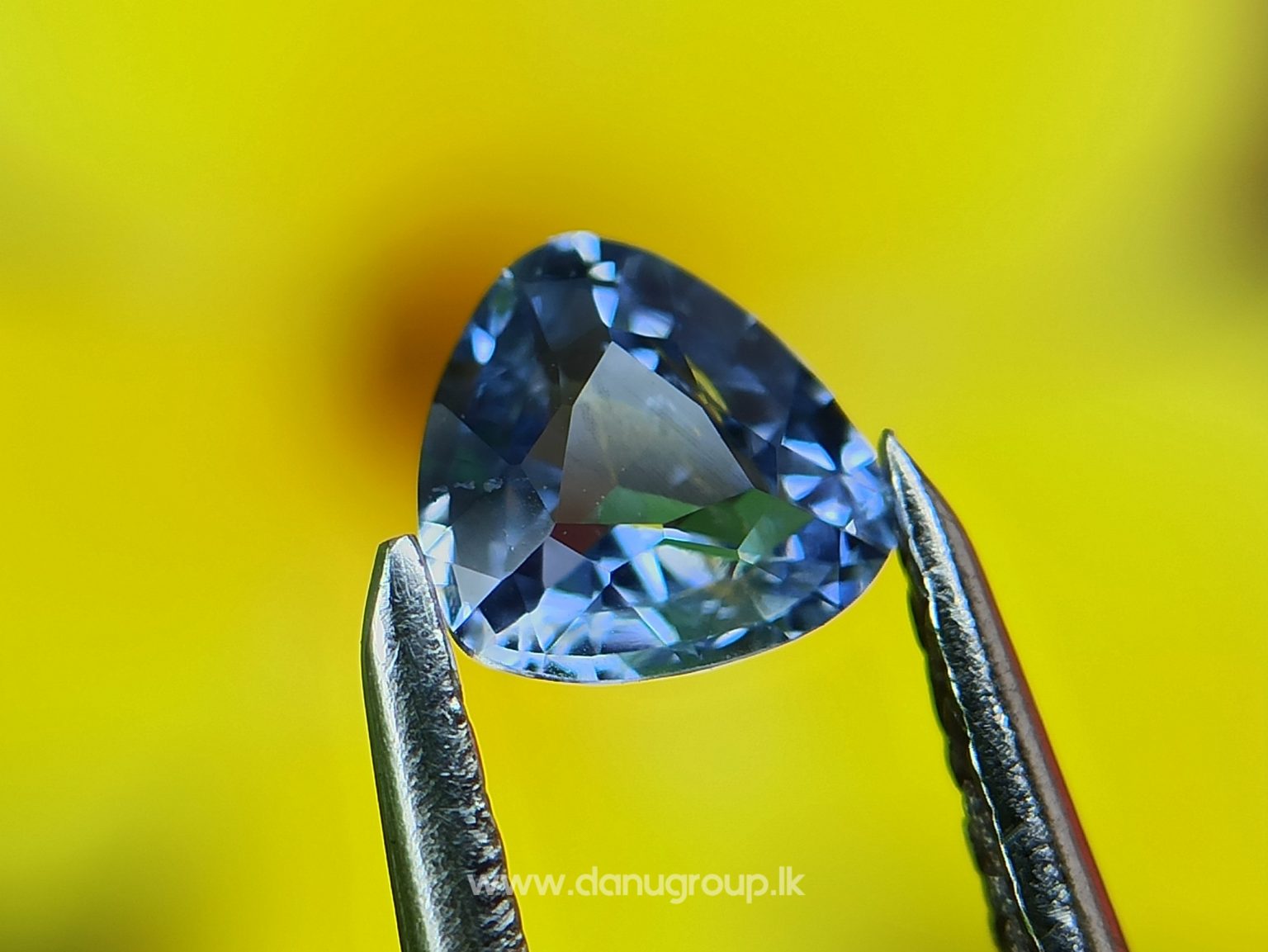 Ceylon Natural Purple sapphire and blue sapphire couple - Natural Fancy Sapphire Couple from Danu Group